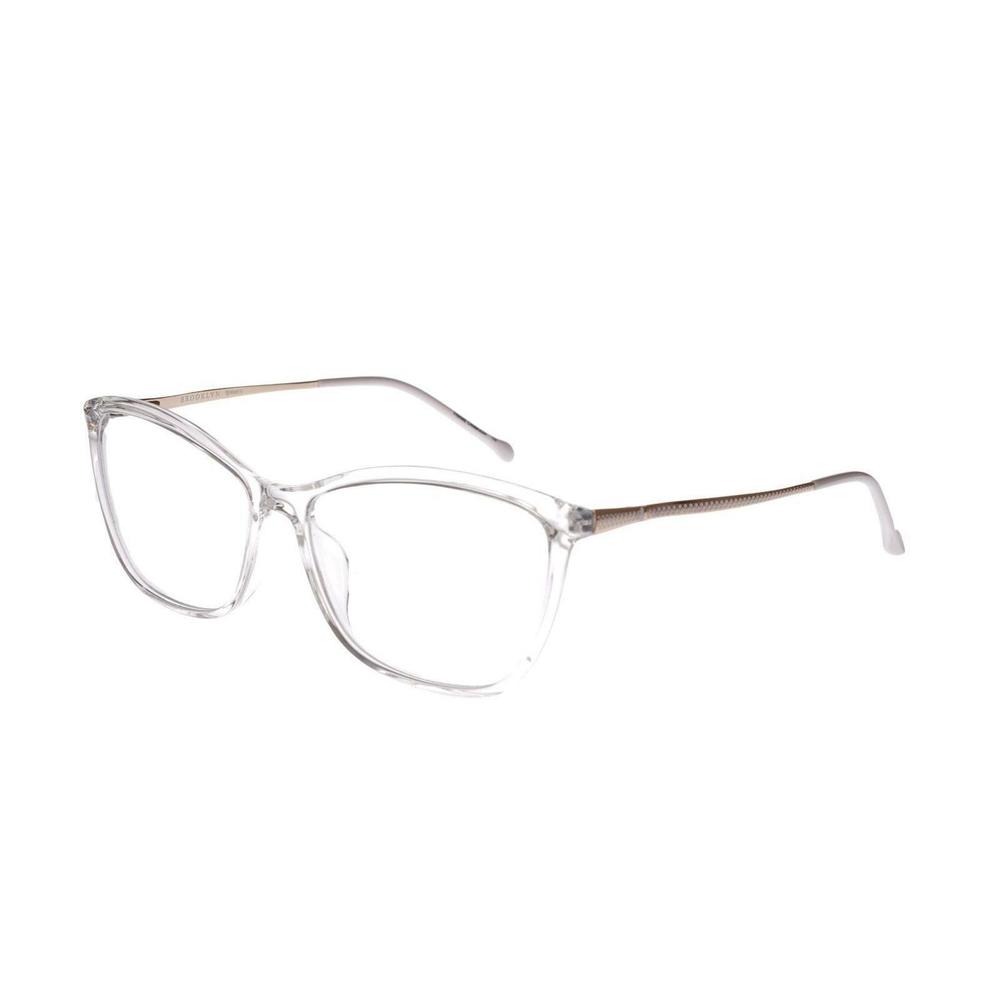 New BROOKLYN Eyewear Clear Crystal SUMMER Eyeglasses 56/15/140